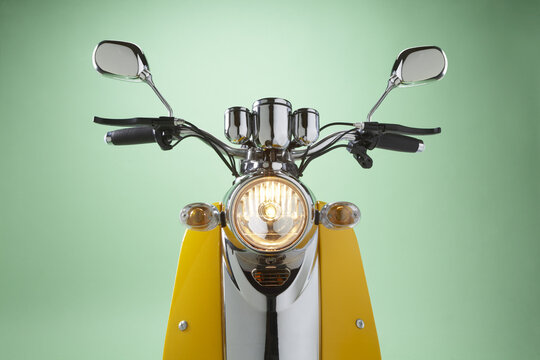 Close-up of Electric Bike
