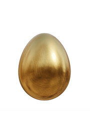 golden egg isolated on white, 3d rendering of golden egg png transparent 