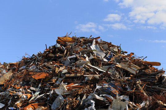 Scrap Metal Pile, Bavaria, Germany