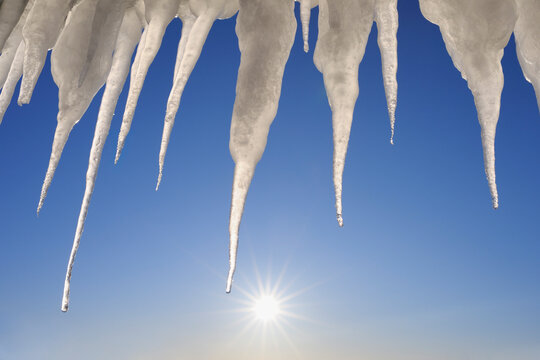 Icicles, Nordbotn, Tromso, Troms, Norway