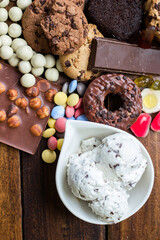 Products with high sugar level