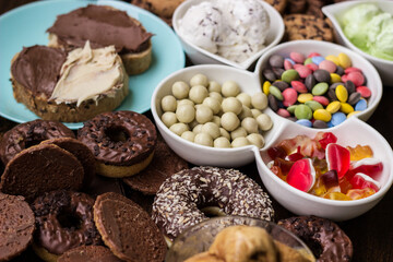 Products with high sugar level