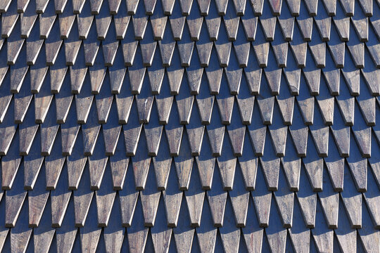 Roof Tiles, Longyearbyen, Svalbard, Spitsbergen, Norway