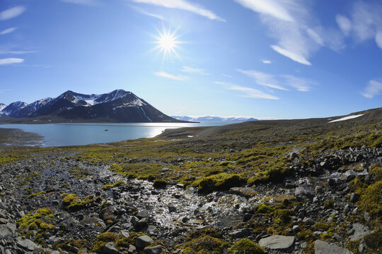 Mushamna, Woodfjorden, Spitsbergen, Svalbard, Norway