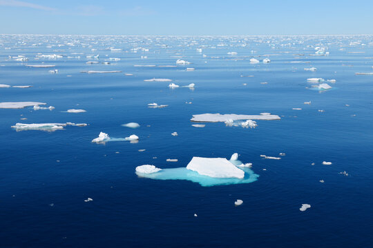 Ice Floe, Greenland Sea, Arctic Ocean, Arctic