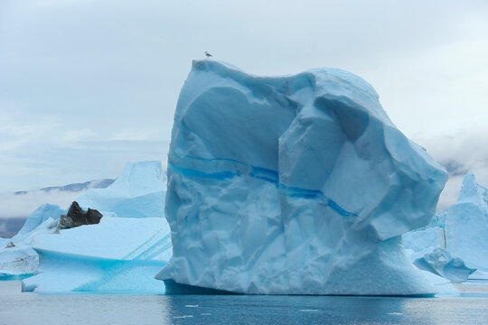 Iceberg, Rode Fjord, Scoresby Sund, Greenland
