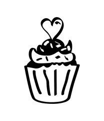 love cupcake valentines day