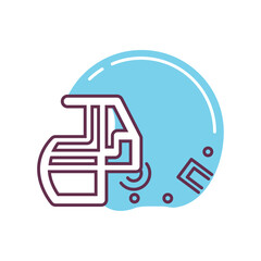 american football helmet