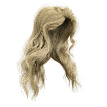 Blonde Wig Photoshop Lace Front Wigs  Brown Hair For Photoshop  Free  Transparent PNG Clipart Images Download