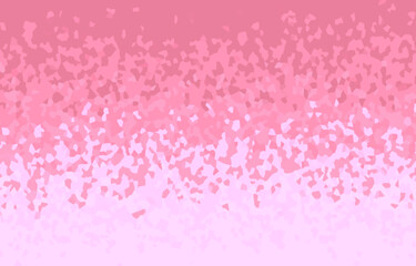 Abstract degrade pink red white pixels gradient background graphic for illustration.