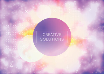 Hipster Texture. Vibrant Flyer. Round Business Composition. Violet Magic Fluid. Geometric Presentation. Summer Dots. Tech Concept. Gradient Shape. Blue Hipster Texture