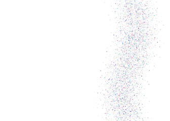 Fototapeta na wymiar Carnival Glitter. Rainbow Background. Modern Foil. Digital Art. Disco Design. Kaleidoscope Effect. Pink Retro Sparkles. Party Realistic Serpentine. Blue Carnival Glitter
