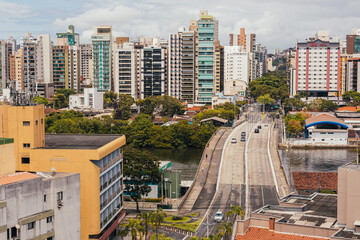 Fototapeta premium view of the city Vitória