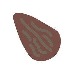 Almond Flat Icon