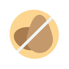 Obraz premium Eggs Flat Icon