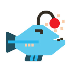 Bait Flat Icon