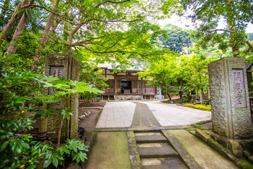 Fototapeta na wymiar 神奈川県鎌倉市　円覚寺の風景 