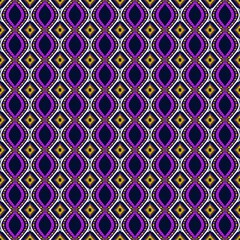 Seamless Pattern Ornament, Traditional, Ethnic, Arabic, Turkish, Indian Patterns suitable for any fabric and textile, wallpaper, packaging, Colorful Ethnic Festive Abstract Pattern