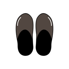 sandal icon illustration vector