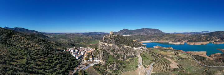 Fototapeta na wymiar Castle of Zahara - Spain