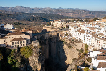 Naklejka premium Puente Nuevo Bridge - Ronda, Spain