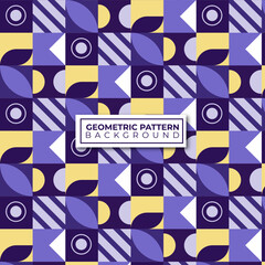Geometric Pattern with purple color vector illustration