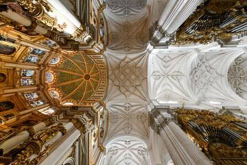 Cathedral of Granada - Spain - obrazy, fototapety, plakaty