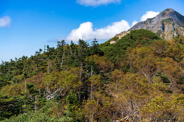 mountain landscape in the morning