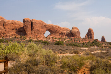 North Window at the Arches National Park, Utah