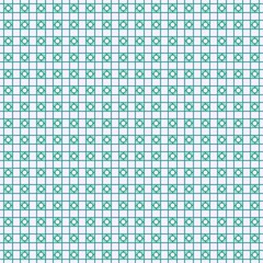 Fototapeta premium Green Gradient Shape in Fabric Seamless Pattern