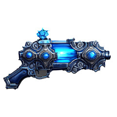 銃のアイコンイラスト(AI generated image)