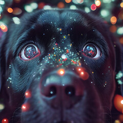 Holiday Magic, Black Lab, AI	 