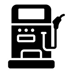 gas glyph icon