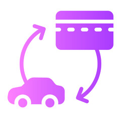 payment gradient icon