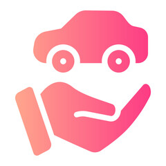 rental gradient icon