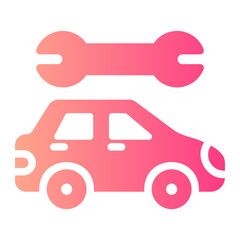 service gradient icon