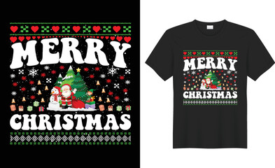 christmas vector holiday illustration vintage typography birthday text merry celebration graphic t-shirt design.birthday new year party quote ornament art cute drawing love fashion black background.