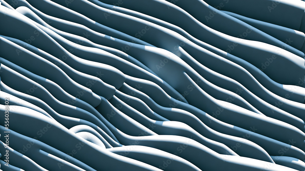 Aufkleber abstract shapes, curves, and 3d elements that capture the energy and motion of technology. graphic w