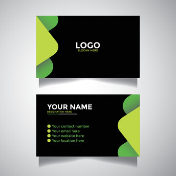 Creative Modern 
Corporate Two Sided Business Card Templates.