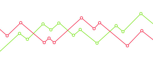 Diagram chart business financial background design template. Investment company plan concept.