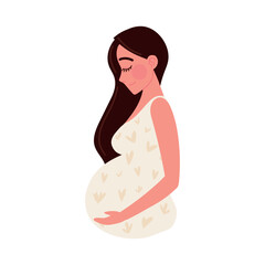 pregnant woman character