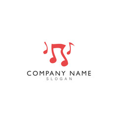 music icon vector design element logo template