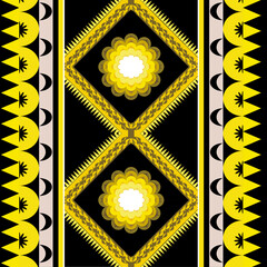 The ethnic design and pattern design