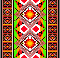 The ethnic design and pattern design