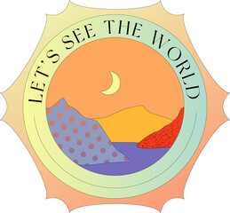 Lets SeeThe World Badge