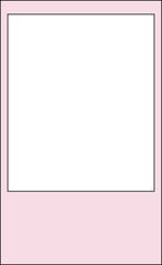 cute pastel blank paper planner