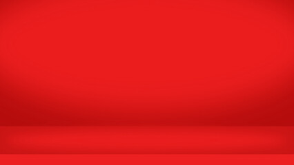 red background with space