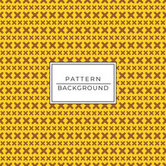 red cross on yellow background in seamless pattern