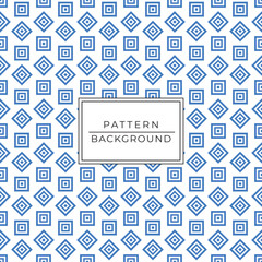stacked blue squares in seamless pattern, background