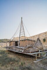 Patara (Pttra). Ruins of the ancient Lycian city Patara. Amphi-theatre and the assembly hall of Lycia public. Patara was at the Lycia (Lycian) League's capital. 
Patara ancient city. Antalya, TURKEY